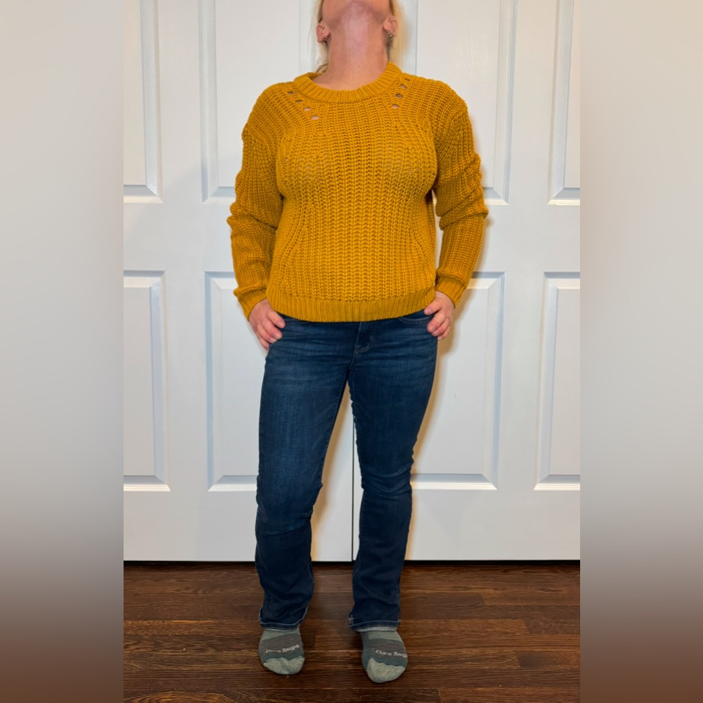 Roxy Knit Long Sleeve Sweater - Xs